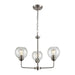 ELK Home - CN280322 - Three Light Chandelier - Astoria - Brushed Nickel