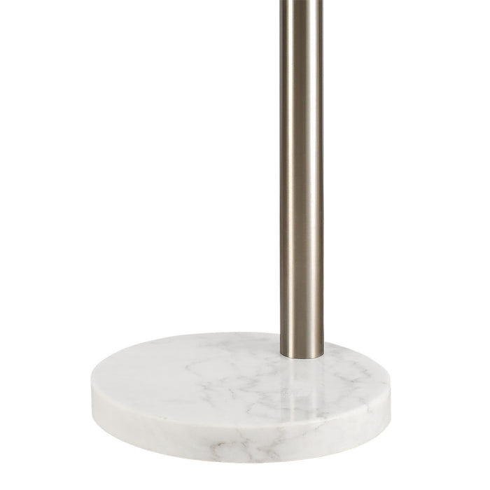 Five Light Floor Lamp from the Peterborough collection in Polished Nickel finish
