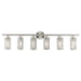 Livex Lighting - 14126-91 - Six Light Vanity - Industro - Brushed Nickel