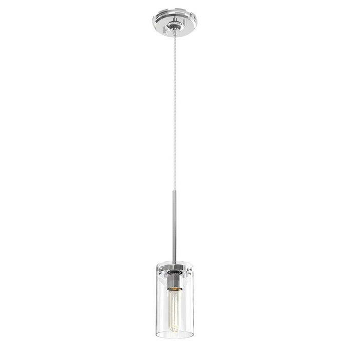 DVI Lighting - DVP9051CH-CL - One Light Pendant - Erin - Chrome w/ Clear Glass