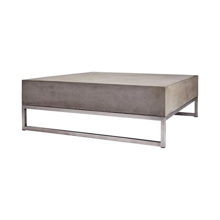 ELK Home - 157-027 - Coffee Table - Bulwark - Stainless Steel