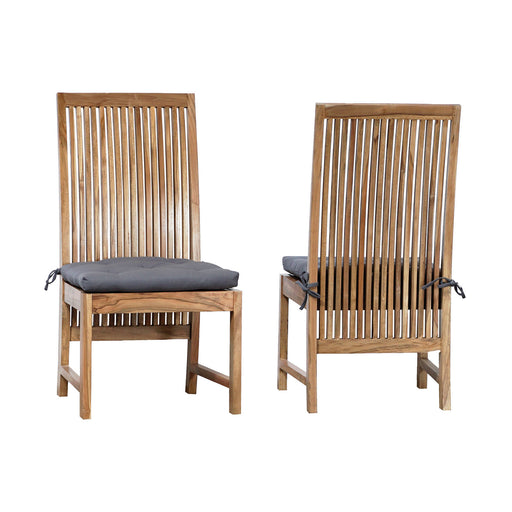 ELK Home - 2318505S-GO - Cushion (Set of 2) - Teak - Gray Outdoor Fabric