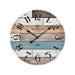 ELK Home - 351-10784 - Clock - Natural Wood, Blue, White, Blue, White