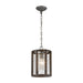 ELK Home - D4327 - One Light Mini Pendant - Renaissance Invention - Weathered Zinc, Aged Wood, Aged Wood