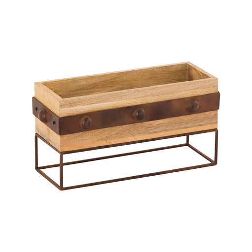 ELK Home - 772467 - Planter - Telluride - Natural Mango, Montana Rustic, Montana Rustic