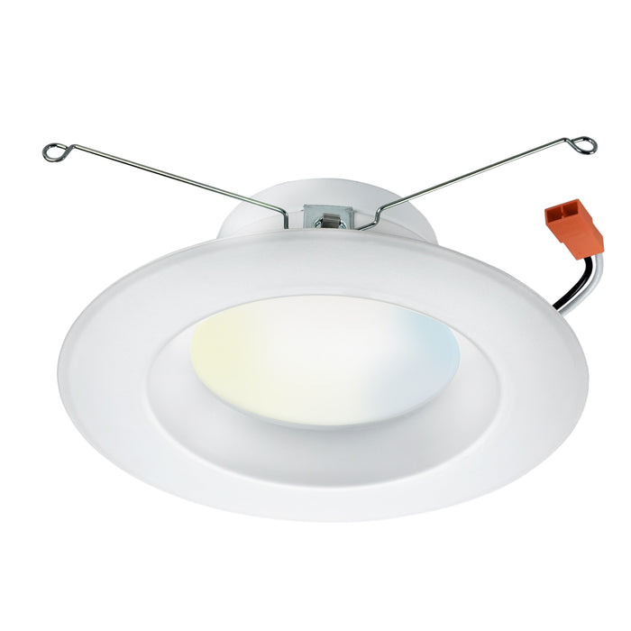 LED Downlight in White finish, WiFi Smart LED Recessed Downlight, Works with Siri, Alexa, Google Assistant, SmartThings