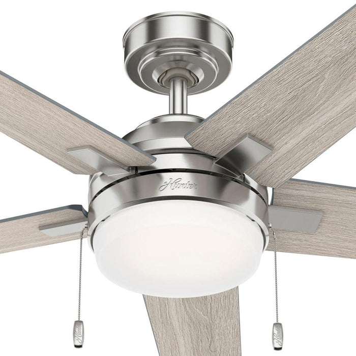 Hunter 52" Bartlett Ceiling Fan with LED Light Kit and Pull Chains