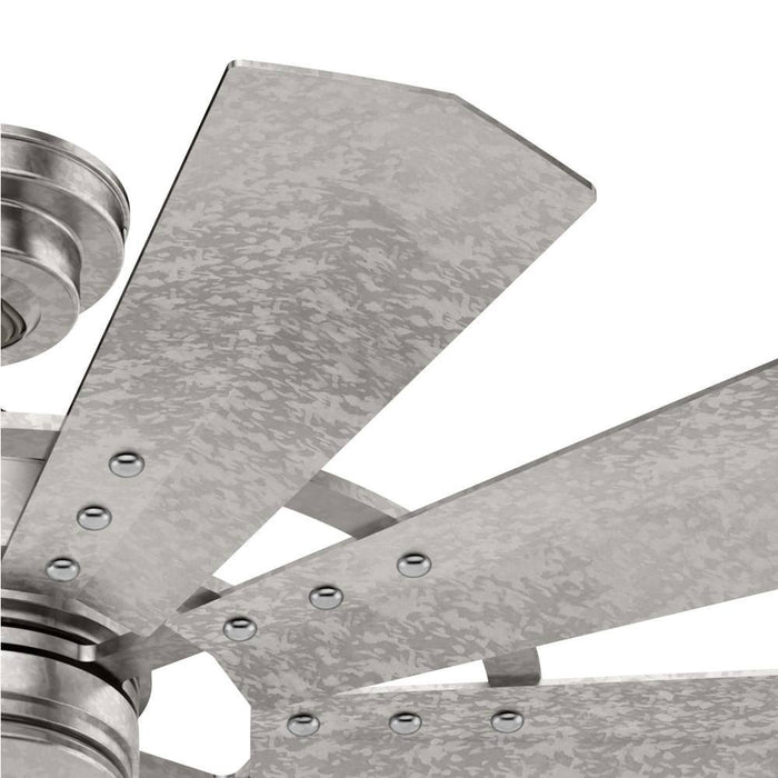 44``Ceiling Fan from the Crescent Falls collection in Galvanized finish