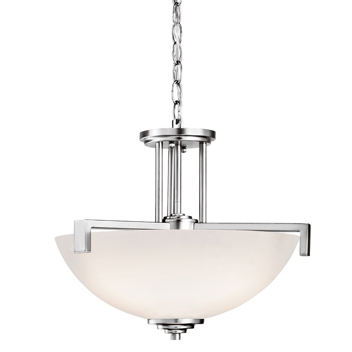 LED Pendant/Semi Flush from the Eileen collection in Chrome finish