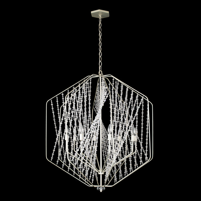 Six Light Pendant from the Chelsea collection in Silverado finish