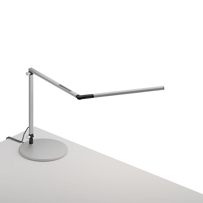LED Desk Lamp from the Z-Bar collection in Silver finish