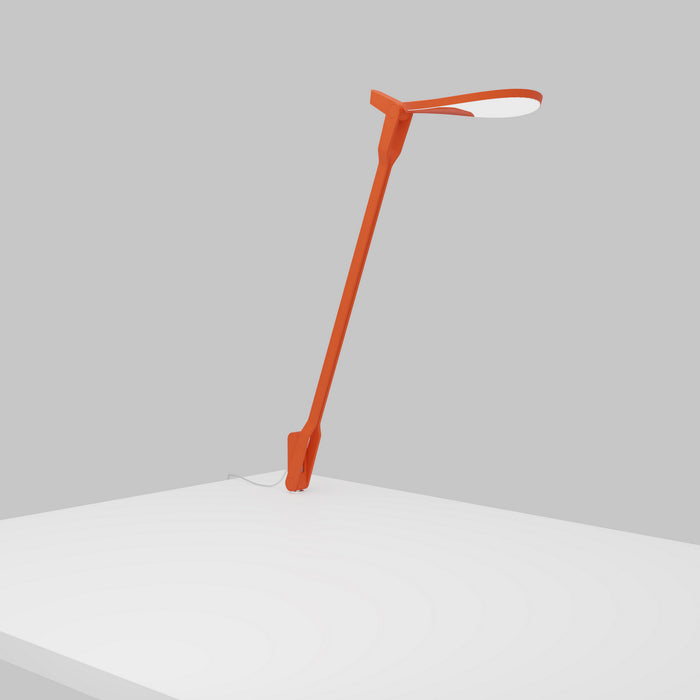 LED Desk Lamp from the Splitty collection in Matte Orange finish