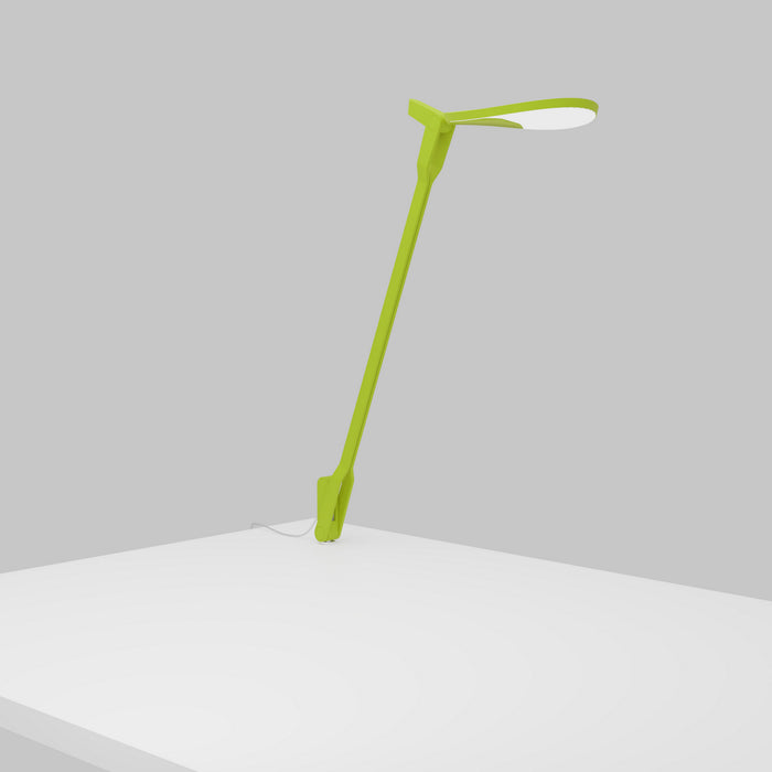 LED Desk Lamp from the Splitty collection in Matte Leaf Green finish