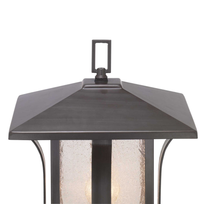 One Light Post Lantern from the Cullman collection in Antique Bronze finish