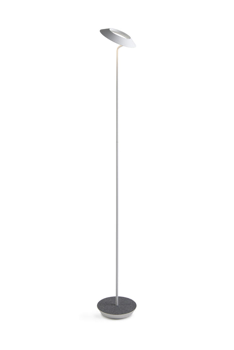 LED Floor Lamp from the Royyo collection in Matte White, Oxford Felt finish