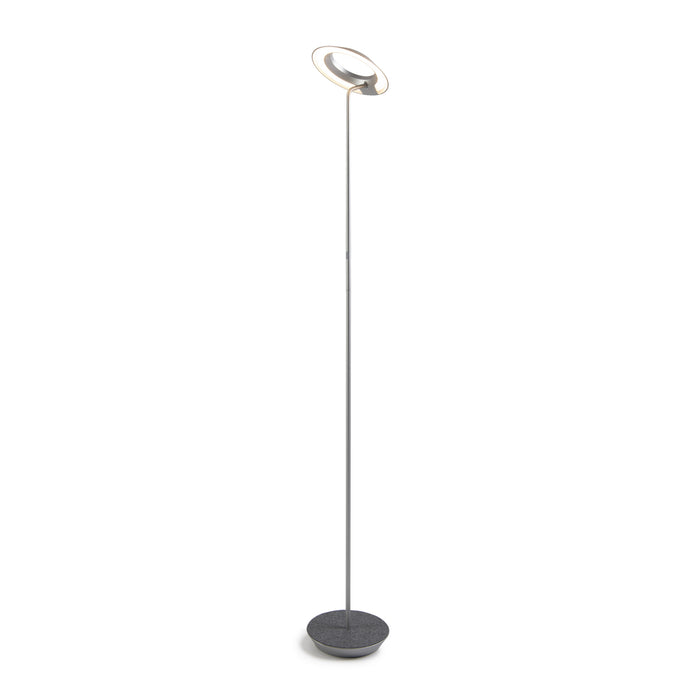 LED Floor Lamp from the Royyo collection in Silver, Oxford Felt finish