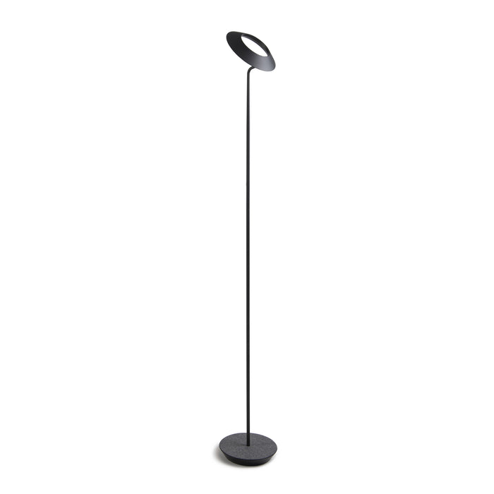 LED Floor Lamp from the Royyo collection in Matte Black, Oxford Felt finish