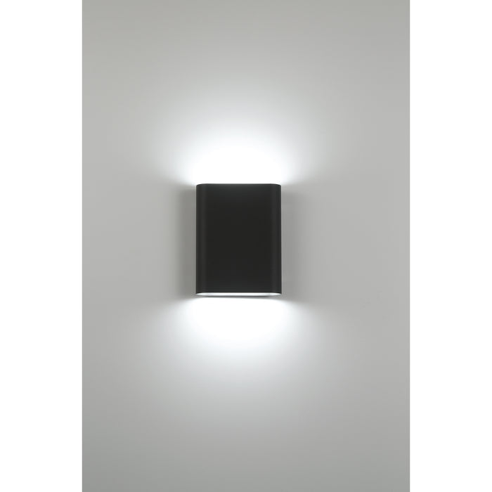LED Wall Sconce from the Lux collection in Black finish