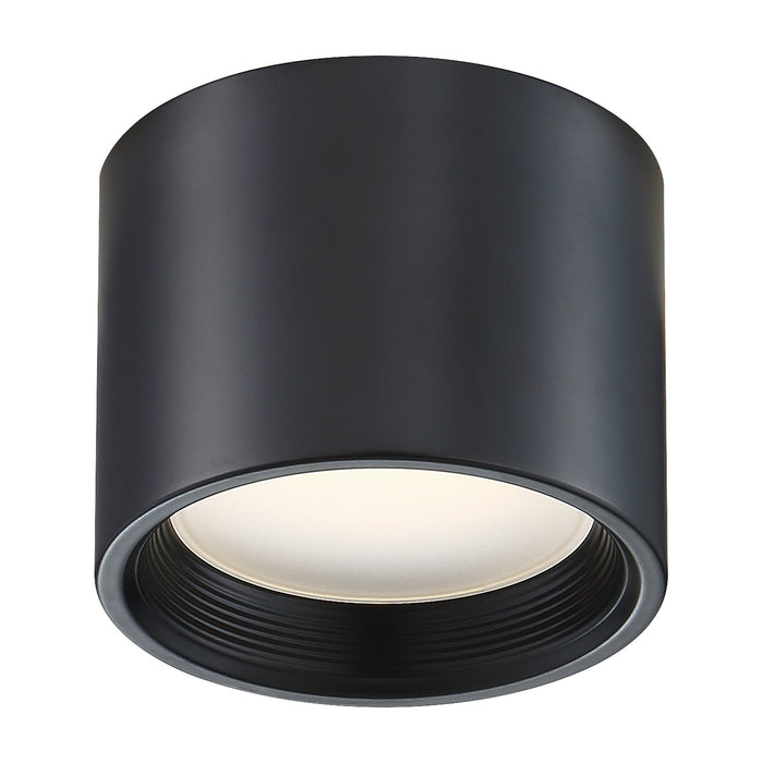 LED Flush Mount from the Reel collection in Black finish