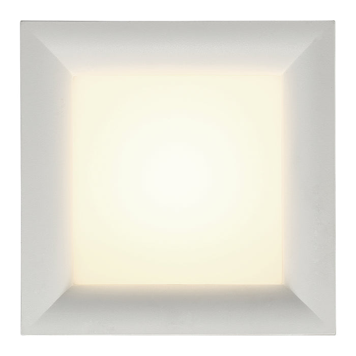 LED Flush Mount from the Bloc collection in White finish