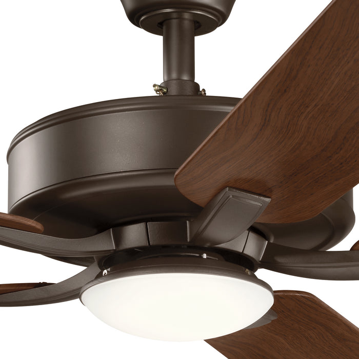 52``Ceiling Fan from the Basics Pro Designer collection in Satin Natural Bronze finish
