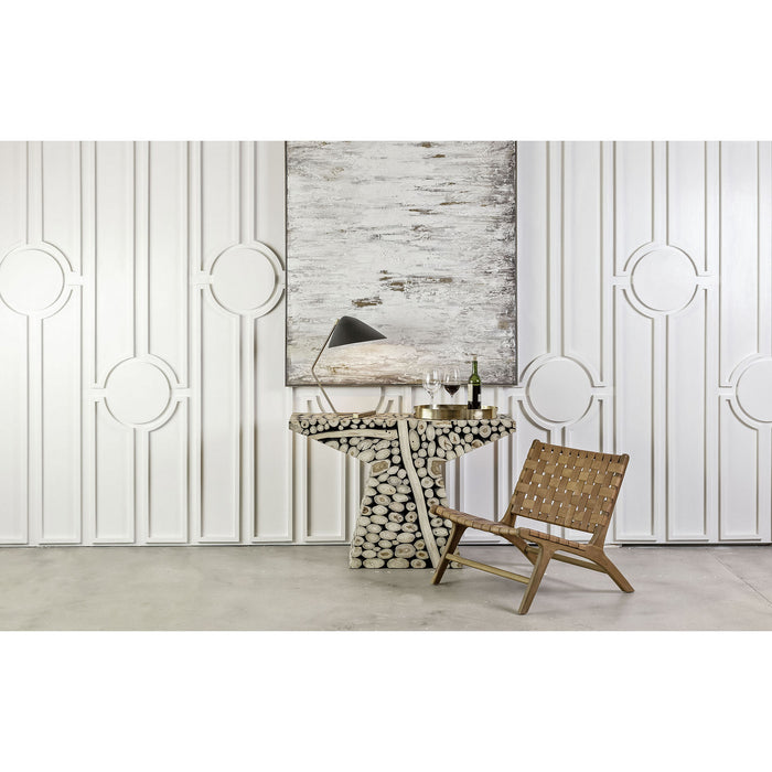 Wall Art in Neutral, Cream, Grey, Cream, Grey finish