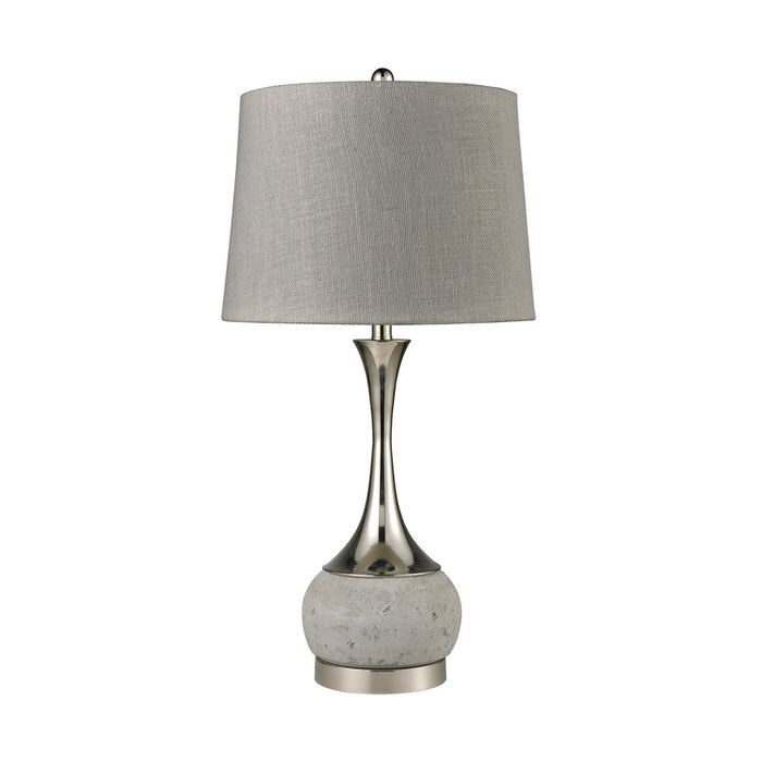 One Light Table Lamp from the Septon collection in Polished Nickel finish