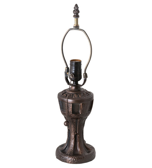 One Light Table Lamp from the Wisteria collection in Mahogany Bronze finish