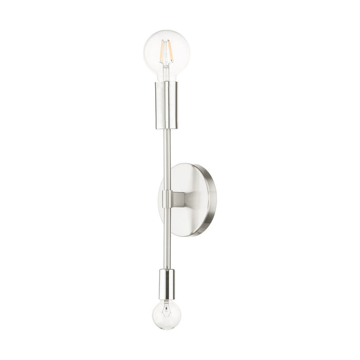Two Light Wall Sconce from the Blairwood collection in Brushed Nickel finish
