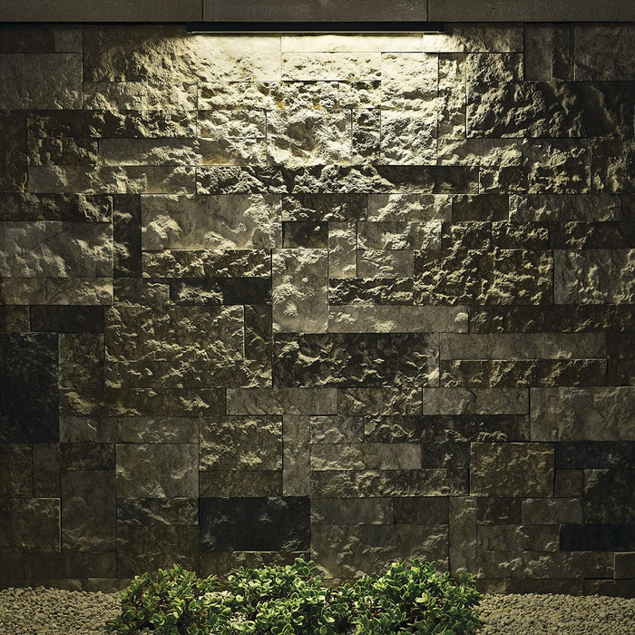 18``Hardscape from the Landscape Led collection in Textured Architectural Bronze finish