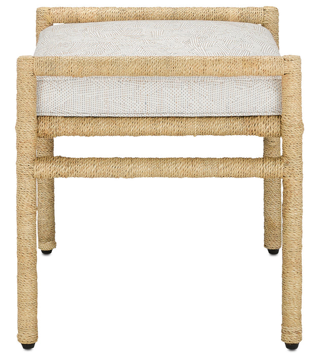 Ottoman in Natural finish