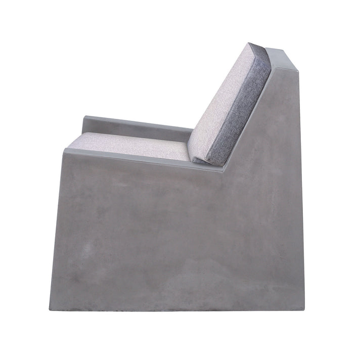 Chair - Cushion Only from the Fresh Look collection in Grey Linen finish