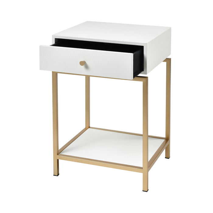 Accent Table from the Clancy collection in White finish