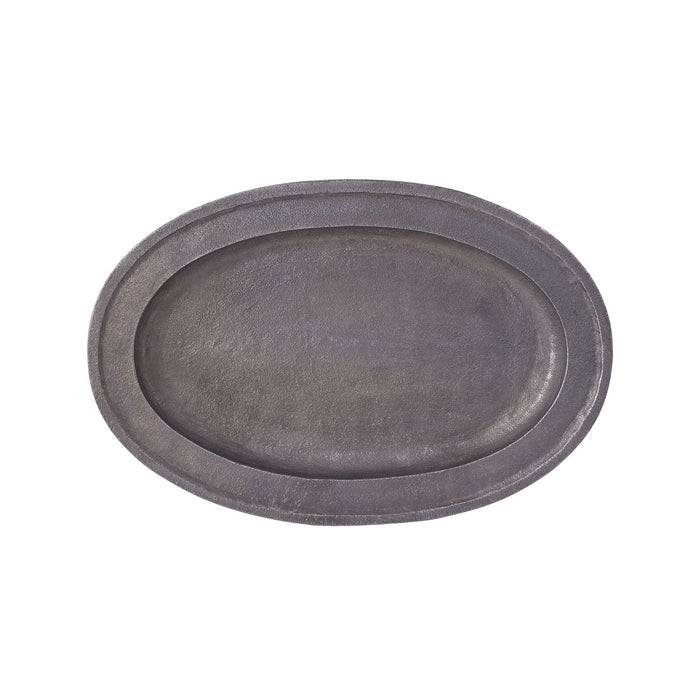 Tray in Food-Safe, Pewter, Pewter finish