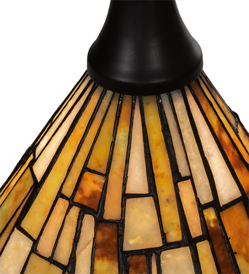 One Light Pendant from the Delta collection in Craftsman Brown finish