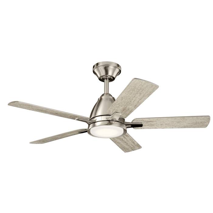 44``Ceiling Fan from the Arvada collection in Brushed Stainless Steel finish