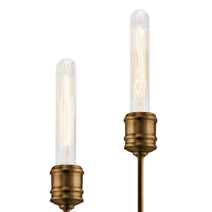 Two Light Wall Sconce from the Hatton collection in Satin Bronze finish