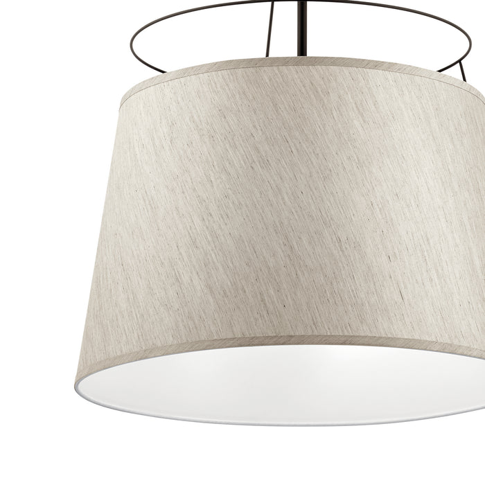 One Light Pendant from the Marika collection in Olde Bronze finish