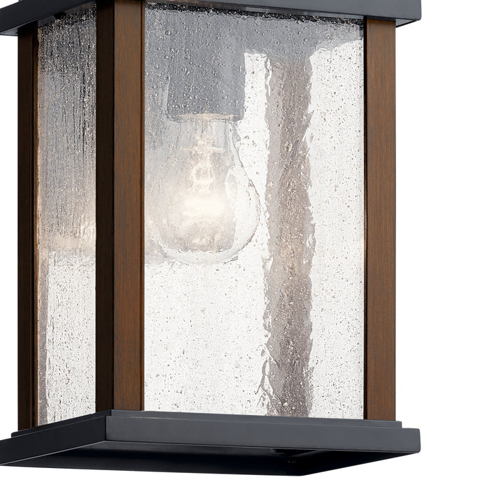 One Light Outdoor Wall Mount from the Marimount collection in Black finish