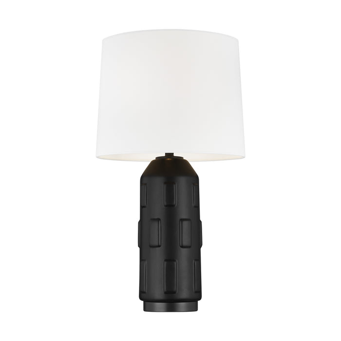 One Light Table Lamp from the MORADA collection in Coal finish