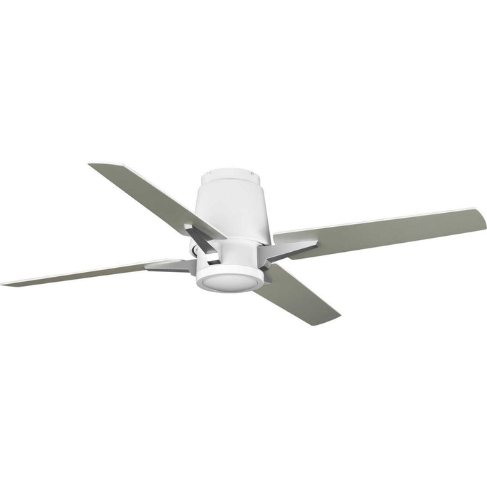 LED Ceiling Fan Light Kit from the Lindale collection in Satin White finish