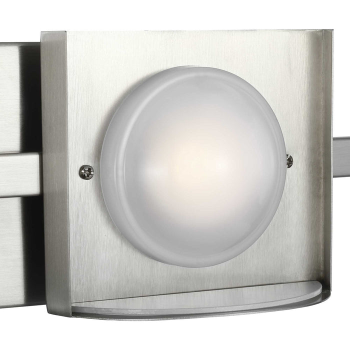 LED Bath from the Arch LED collection in Brushed Nickel finish