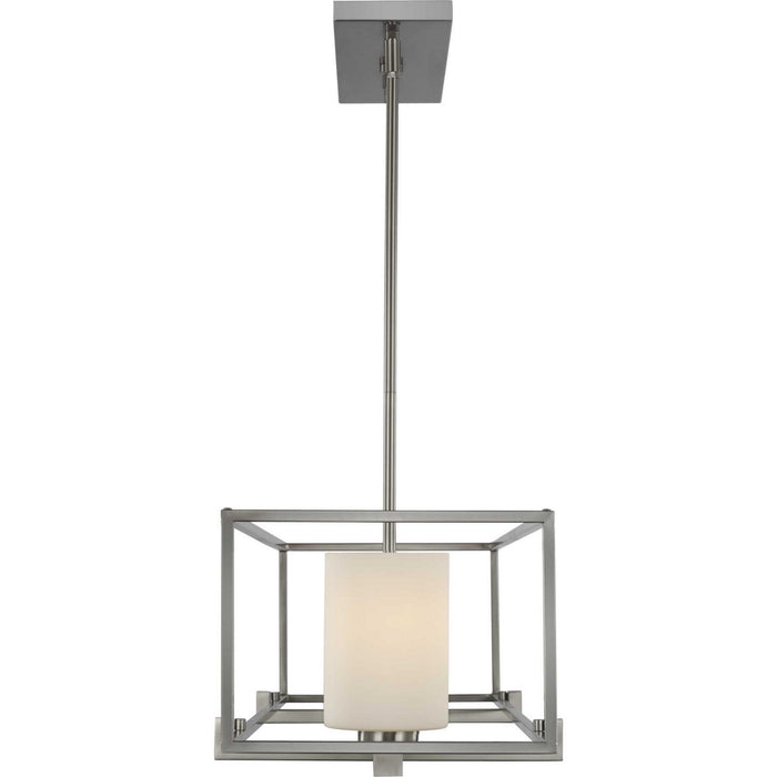Three Light Island Chandelier from the Chadwick collection in Brushed Nickel finish