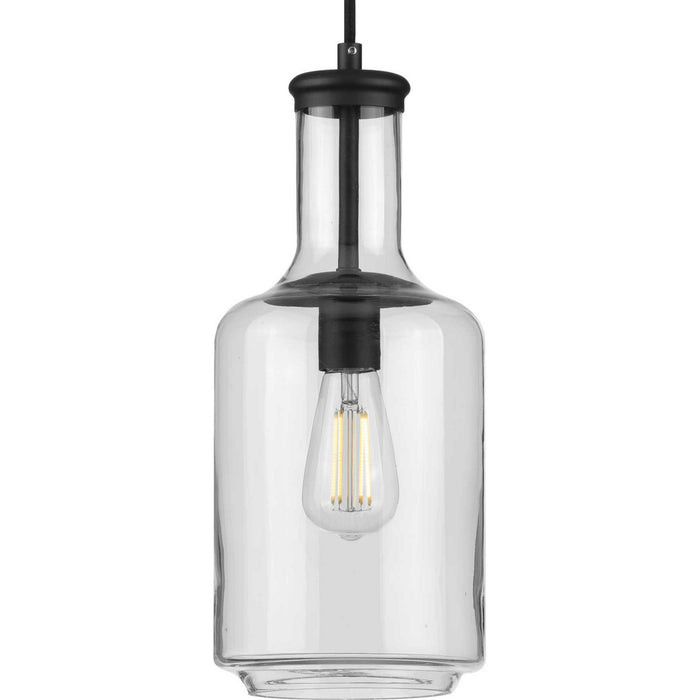 One Light Pendant from the Latrobe collection in Black finish