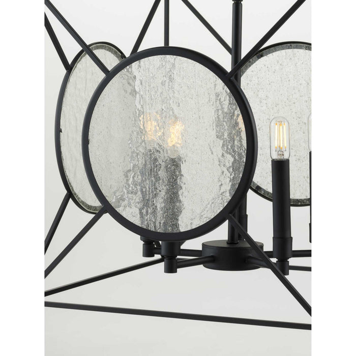 Five Light Pendant from the Cumberland collection in Black finish