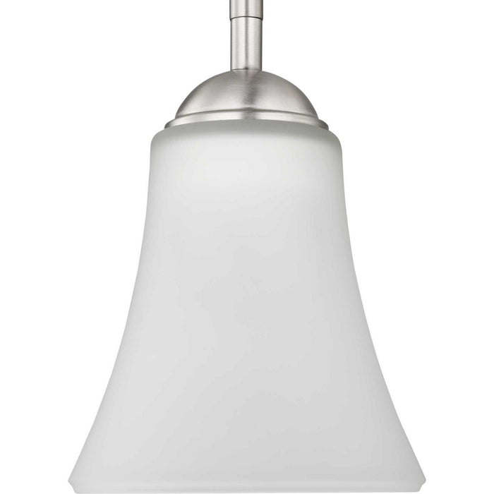 One Light Mini Pendant from the Classic collection in Brushed Nickel finish