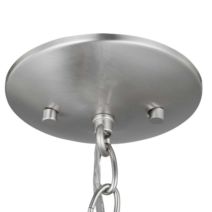 One Light Mini Pendant from the Classic collection in Brushed Nickel finish