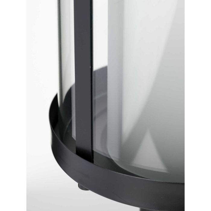 One Light Post Lantern from the Irondale collection in Black finish