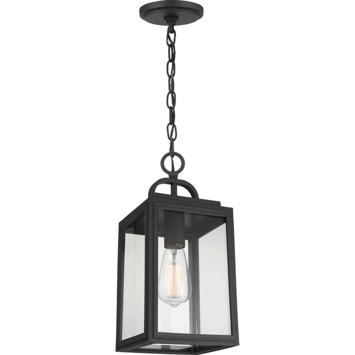 One Light Hanging Lantern from the Grandbury collection in Black finish
