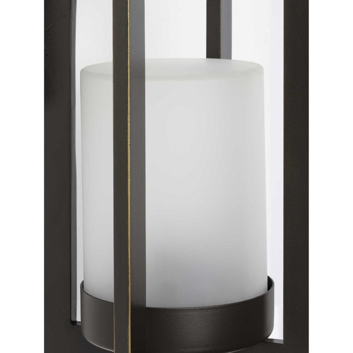 One Light Wall Lantern from the Janssen collection in Oil Rubbed Bronze finish